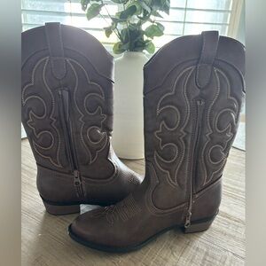 Brown Western Cowboy Boots